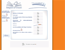 Tablet Screenshot of formacioncristiana.org